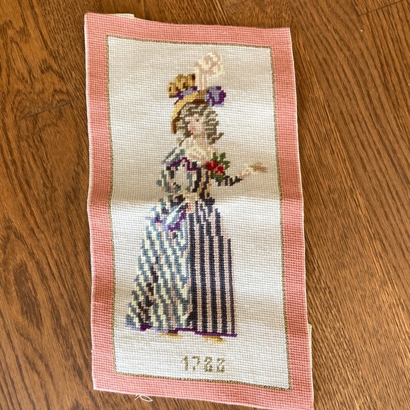 Other - Vintage look Needlepoint